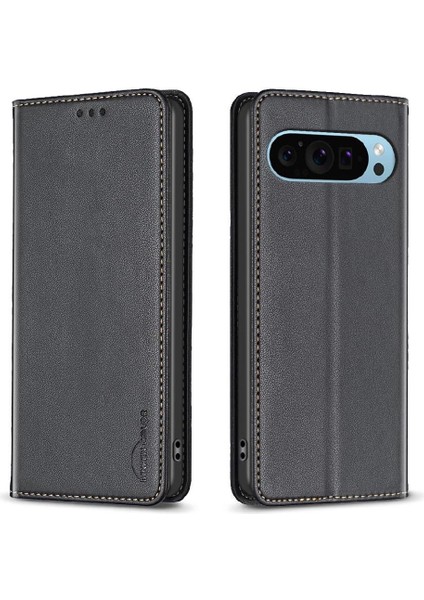 Google Piksel 9 Pu Deri Çoklu Kart Yuvası Çok Renkli Cüzdan Için Flip Case (Yurt Dışından)