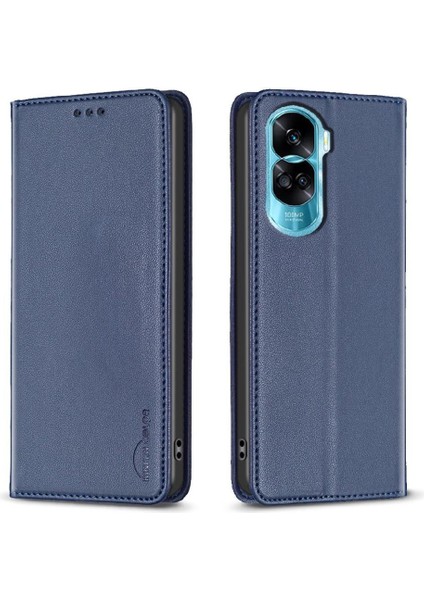 Onur Için Flip Case 90 Lite Pu Deri Iş Çoklu Kart Yuvası Manyetik (Yurt Dışından)