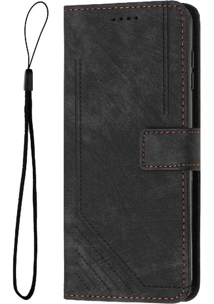 Google Piksel 9 Pro Xl Pu Deri Kart Ekleme Kickstand Için Flip Case (Yurt Dışından)