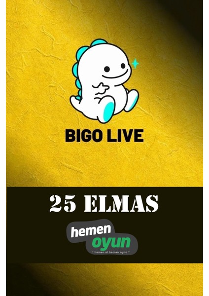 Bigo Live 25 Elmas Epin