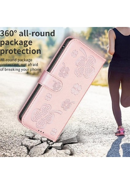 Xiaomi Redmi A1 Artı Cüzdan Kart Yuvaları Için Flip Case Tutucu Kickstand Pu (Yurt Dışından)