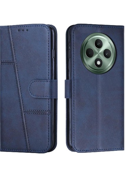 Oppo RENO12 F Kart Ekleme Tam Koruma Yan Toka Için Flip Case (Yurt Dışından)