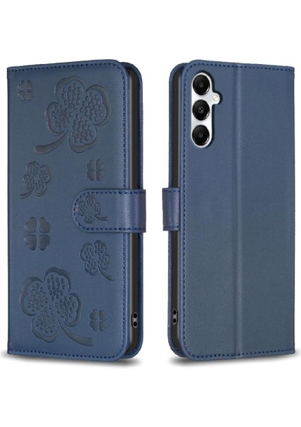 Samsung Galaxy S23 Fe 5g Yonca Çiçek Çok Renkli Pu Cüzdan Için Flip Case (Yurt Dışından)