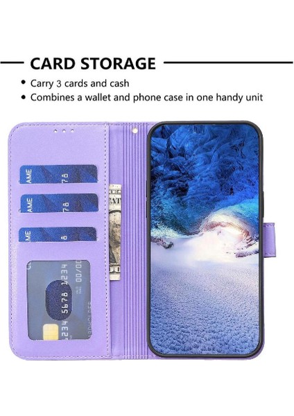Xiaomi Redmi 9A Çok Renkli Kart Yuvaları Tutucu Kickstand Pu Için Flip Case (Yurt Dışından)