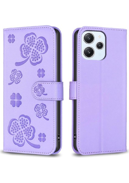 Xiaomi Redmi Için Flip Case 12 4g Kart Yuvaları Tutucu Kickstand Çok Renkli (Yurt Dışından)