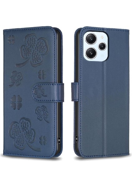 Xiaomi Redmi Için Flip Case 12 4g Kart Yuvaları Tutucu Kickstand Çok Renkli (Yurt Dışından)