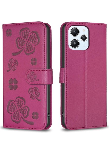 Xiaomi Redmi Için Flip Case 12 4g Kart Yuvaları Tutucu Kickstand Çok Renkli (Yurt Dışından)
