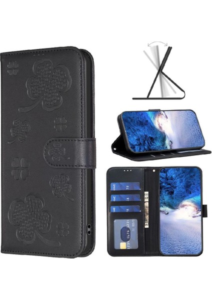 Xiaomi Redmi 9A Çok Renkli Kart Yuvaları Tutucu Kickstand Pu Için Flip Case (Yurt Dışından)