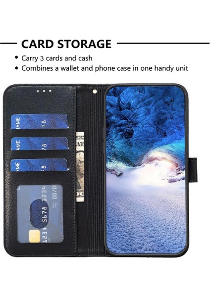 Xiaomi Redmi 9A Çok Renkli Kart Yuvaları Tutucu Kickstand Pu Için Flip Case (Yurt Dışından)