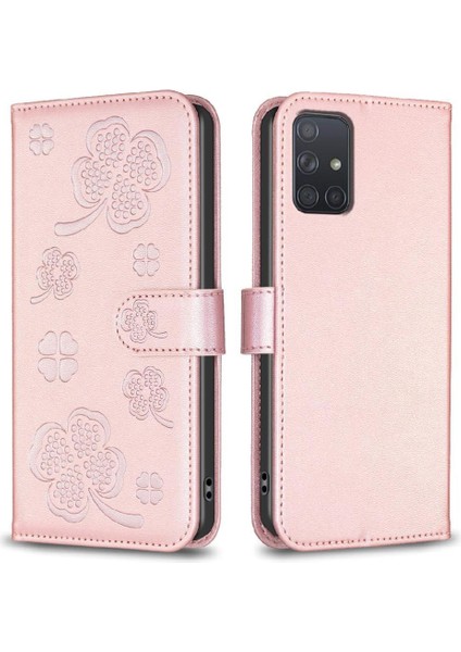 Samsung Galaxy A71 4g Pu Deri Cüzdan Kart Yuvaları Tutucu Için Flip Case (Yurt Dışından)