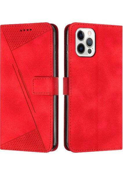 IPhone 16 Için Flip Case Pro Max Cüzdan Kart Ekleme Pu Deri Kickstand (Yurt Dışından)