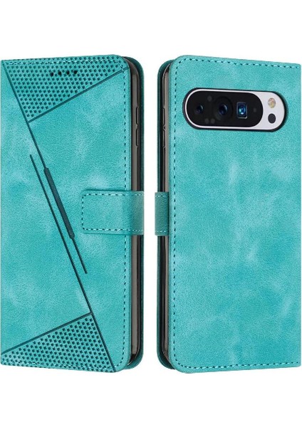 Google Piksel 9 Pro Kart Ekleme Kickstand Cüzdan Pu Deri Için Flip Case (Yurt Dışından)