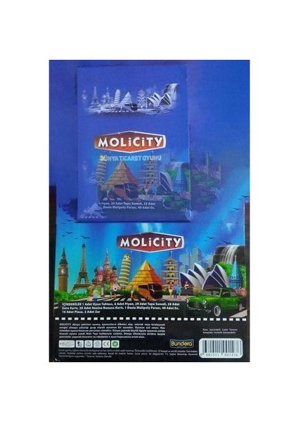 Emlak Ticaret Oyunu Molipoly Molicity Monopoly Monopoli Metropol Mega City Aile Oyunu Yeni Model indirimleri