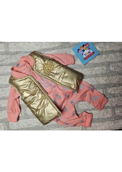 Queen Yazılı Şişme Yelekli Takım