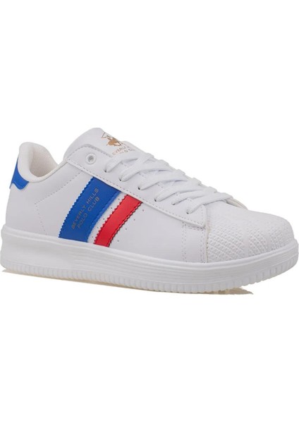 PO-30161 Erkek Spor Ayakkabı Beyaz Saks Mavi fiyatları