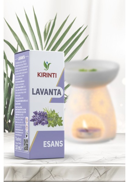 Lavanta Kokulu Buhurdanlık Esansı 10 ml