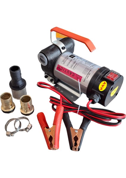 24 Volt Mazot Pompası 3/4" (Dıştan Çekme) "vav"