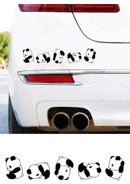 Pandalar Resmi Oto Araba Cam Sticker Çıkartma Bilgisayarlar,kamyonlar, Motosikletler Için
