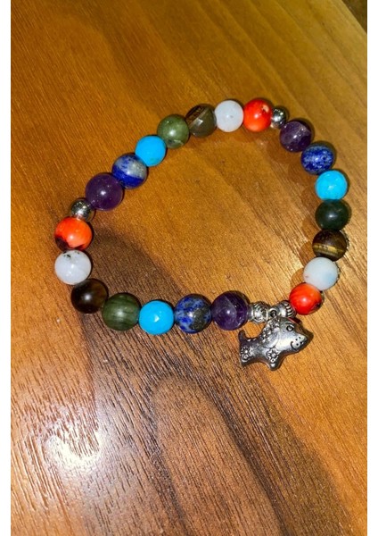 Çin Takvimi Burçları 7 Çakra Doğal Taş Bileklik Hand Made El Işi Feng Shui Ejderha Yılı Koruyucu Hayvan Dog Köpek Objeli indirimleri