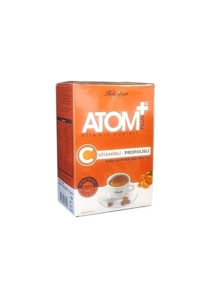 Atom Çayı Atom Plus Vitamin Küpleri C Vitamin + Propolis Atom Küpü