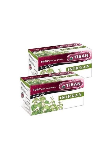 2 Kutu Isırgan Çayı Sallama Isırgan Otu Bitki Çayı Çay Istırgan Otu Poşet Çay 2 Pk.