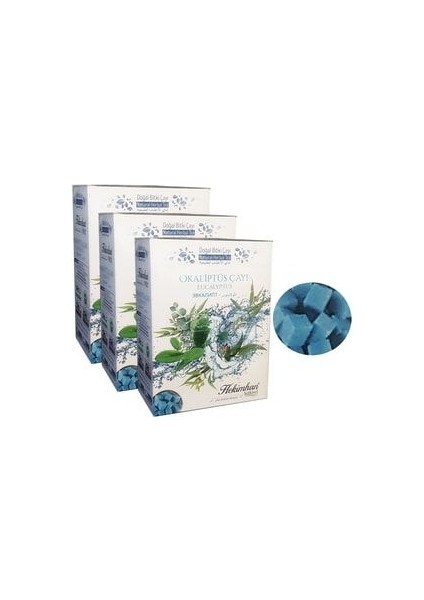 3 Kutu Okaliptus Çayı Küp Şeker Şeklinde Okaliptus Çayı Kış Çayı Okaliptus Küpü fiyatları