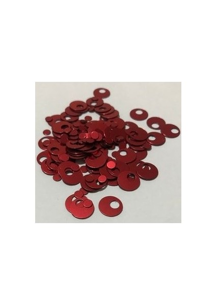 Patik ve Çanta-Cüzdan Pulu 10MM. 25GR. Kırmızı.