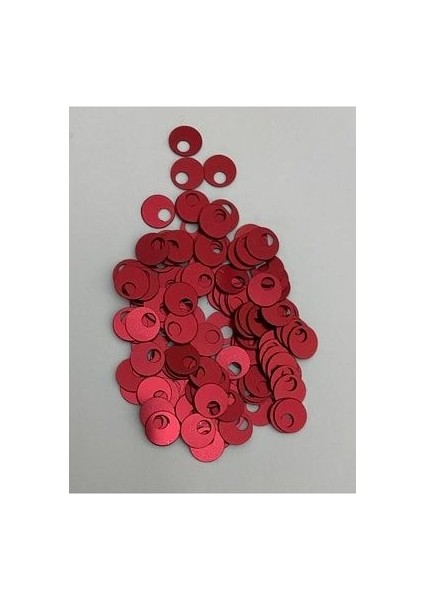 Patik ve Çanta-Cüzdan Pulu 10MM. 25GR. Kırmızı. fırsatları