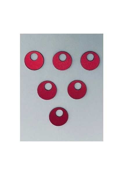 Patik ve Çanta-Cüzdan Pulu 10MM. 25GR. Kırmızı. indirimleri