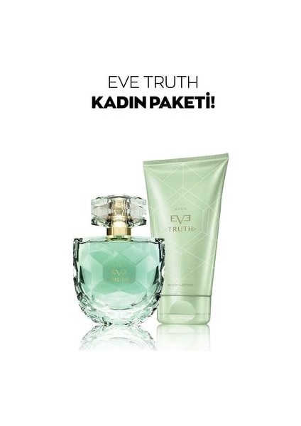 Eve Truth Kadın Parfüm Seti 50 ml EDP Uzun Süre Kalıcı Günlük Kullanım İçin fiyatları