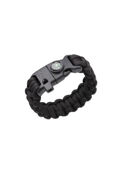 Paracord Bileklik Pusulalı Ateş Başlatıcılı Outdoor Bileklik