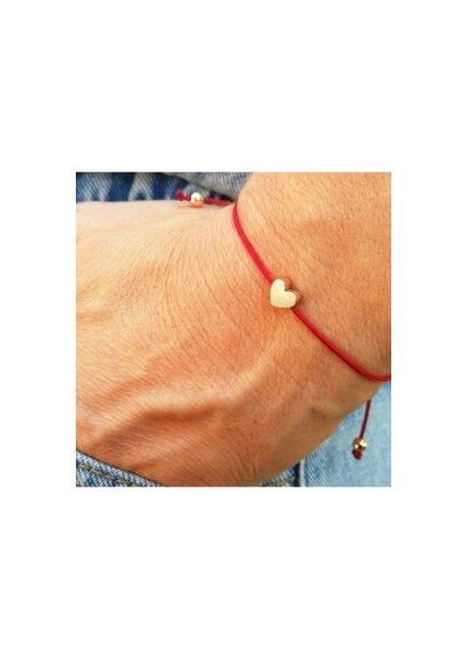 Kalpli Kırmızı Bileklik