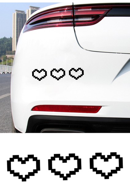 Kalplwe Resmi Oto Araba Cam Sticker Çıkartma Bilgisayarlar,kamyonlar, Motosikletler Için