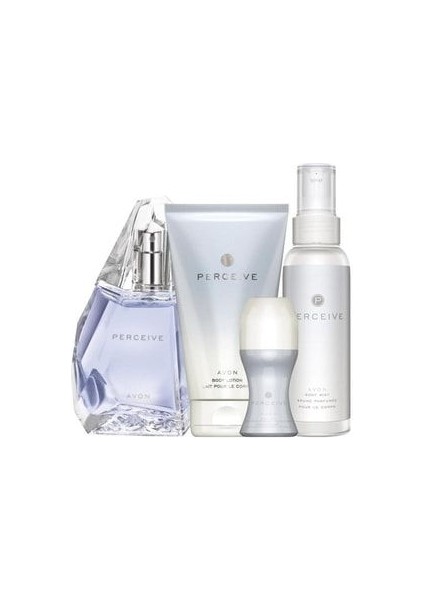 Perceive Kadın Parfüm Seti 4lü 50 ml Edp
