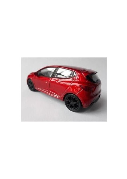 Renault Clio Diecast Metal Araba Kapı Açılır 1.36 Kırmızı Reno Clıo