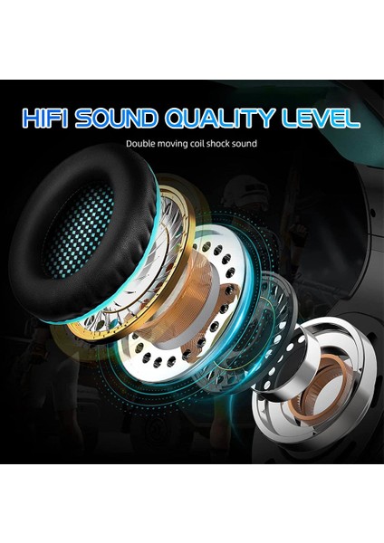 MT22 P47I Wireless Bluetooth Kablosuz Kulaklık Extra Bass Radyolu Katlanabilir Hıfı Stereo 5.0 Bluetooth Aktif Gürültü Önleyici