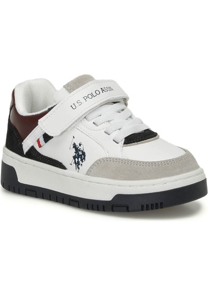 U.S. Polo Assn. Valverde 4Pr Beyaz Erkek Çocuk Sneaker