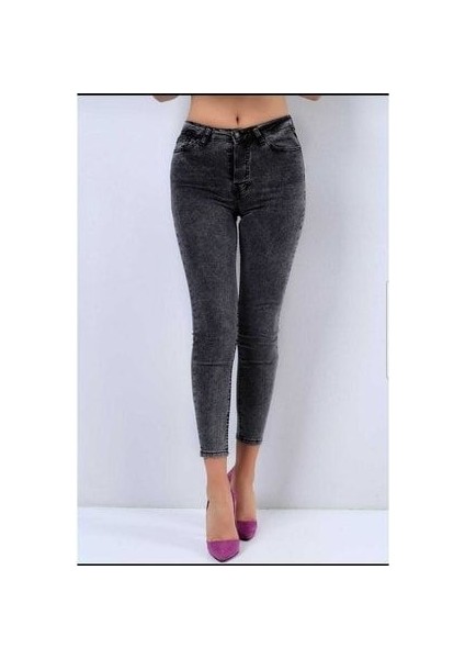 Monster Kadın Füme Skinny Jeans Kot Solmaz Toparlayıcı Pantolon modelleri