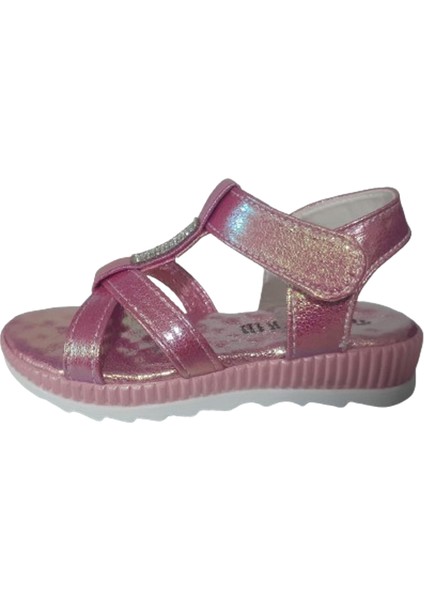 Kız Çocuk Pembe Ortopedik Taban Günlük Sandalet CASSY365-00 fiyatları