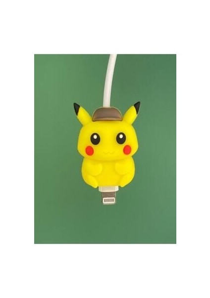 Kablo Koruyucu Sevimli Pikachu Şarj Kablo Koruyucu