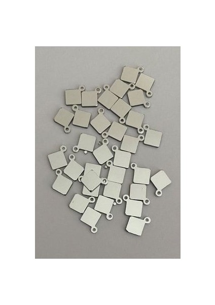 Oya, Abiye, Halhal, Bileklik, Kolye Vb. Pleksi Metalik Kaplama (Kalın) Plastik El Işleme Pul. 20GR. modelleri