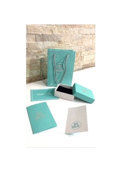Taşlı Harf Kolye 925 Ayar Gümüş indirimleri