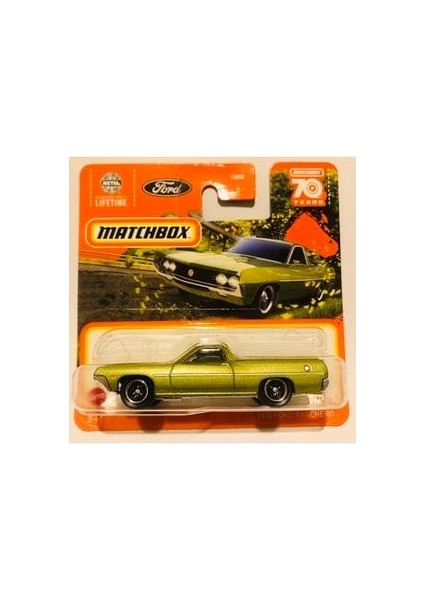 70 Years Lıfetıme Serisi 1970 Ford Ranchero Pickup 1:64 Ölçek Marka 17/100