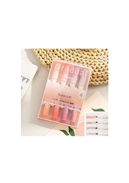 Gradual Aesthetic Pembe Fosforlu Kalem Seti