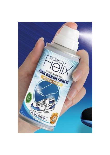 150 ml Ayak & Ayakkabı Koku Önleyici Giderici Bakım Spreyi Hedera Helix Fresh Deodorant Etkili