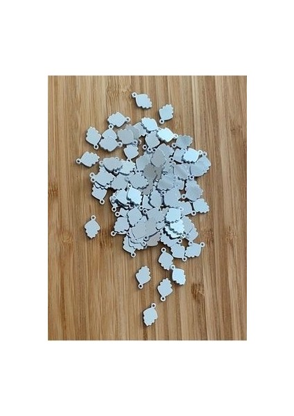 Oya, Abiye, Halhal, Bileklik, Kolye Vb. Pleksi Metalik Kaplama Plastik El Işleme Pul. 20GR. fiyatları