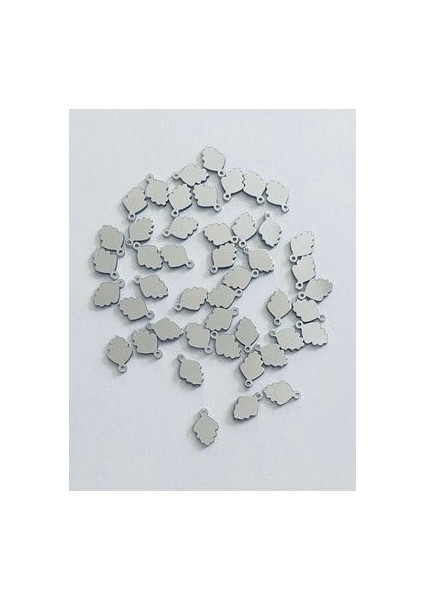 Oya, Abiye, Halhal, Bileklik, Kolye Vb. Pleksi Metalik Kaplama Plastik El Işleme Pul. 20GR. indirimleri