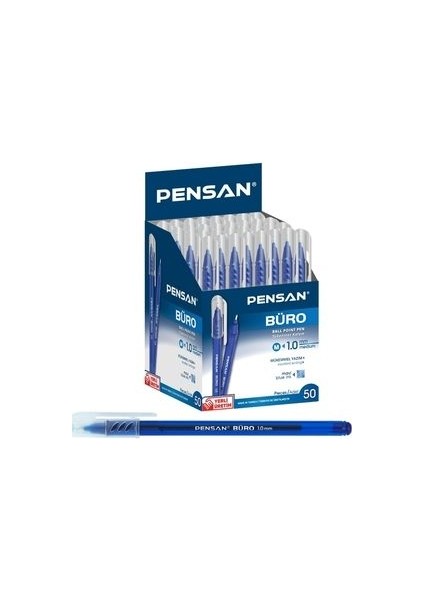 Tükenmez Kalem Büro 1 mm Mavi 50 Li 2270 - 50'li Paket