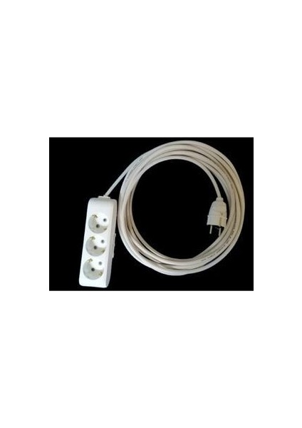 Uzatma Seyyar Kablo 3lü Grup Priz 30 Metre