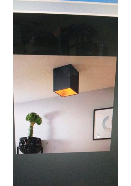 7 Watt Yeşil Işık GU10 Duylu Dekoratif Alüminyum Kasa Şık Tavan Armatürü, Amber Işık LED Spot Lamba fiyatları